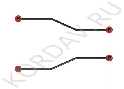 Воркаут Изогнуто-горизонтальные брусья СТ 2.06 (2)